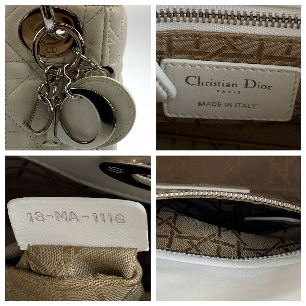 Dior Dior Lady Dior Leather Handbag Leather Handbag - Picture 8 of 9